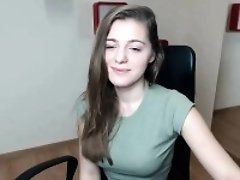 Solo slut squirts webcam