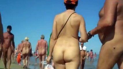 Nude people beach