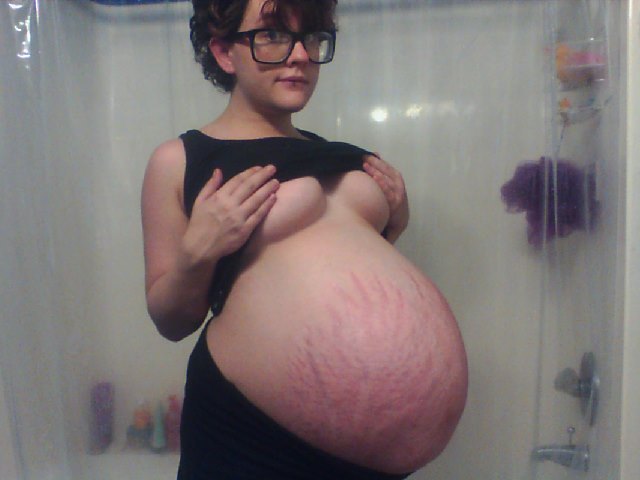Pregnant big belly