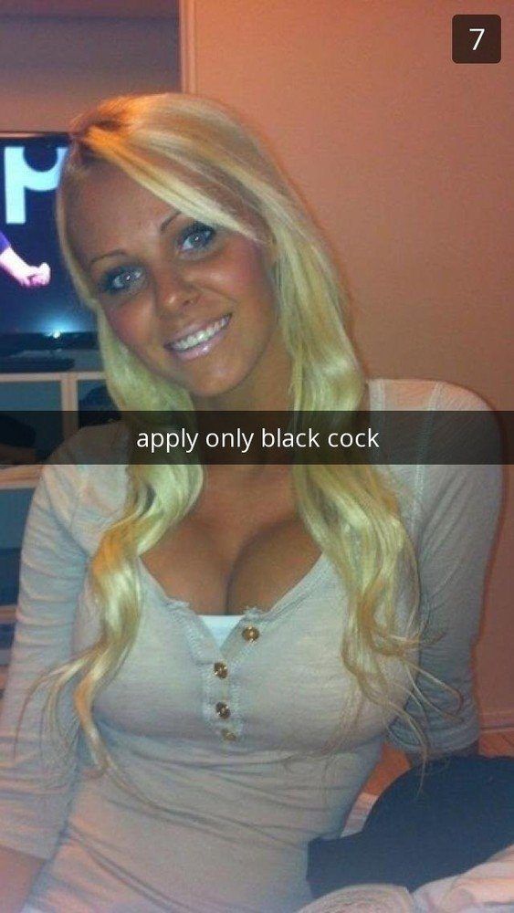 Big black cock snapchat