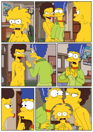 Loise Griffin and Marge Simpson lesbian orgy.