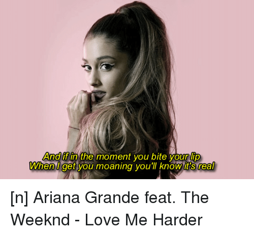 Thundercloud recommendet weeknd ariana harder grande love