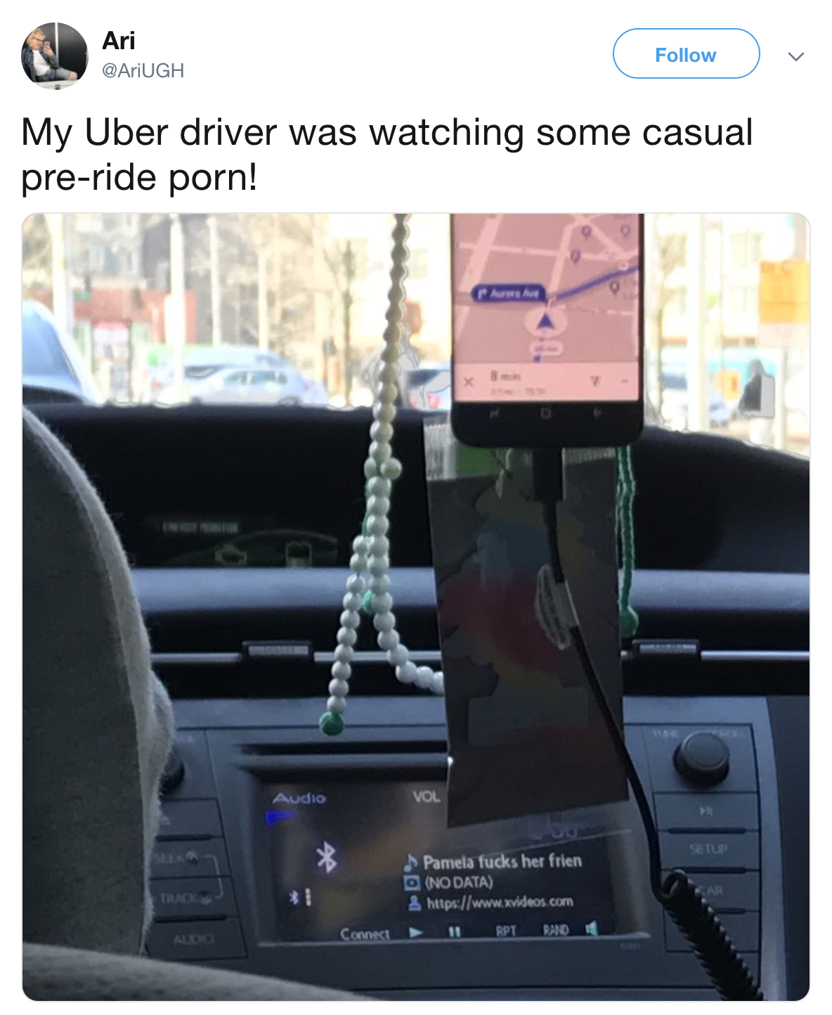 Blaze reccomend awkward uber ride