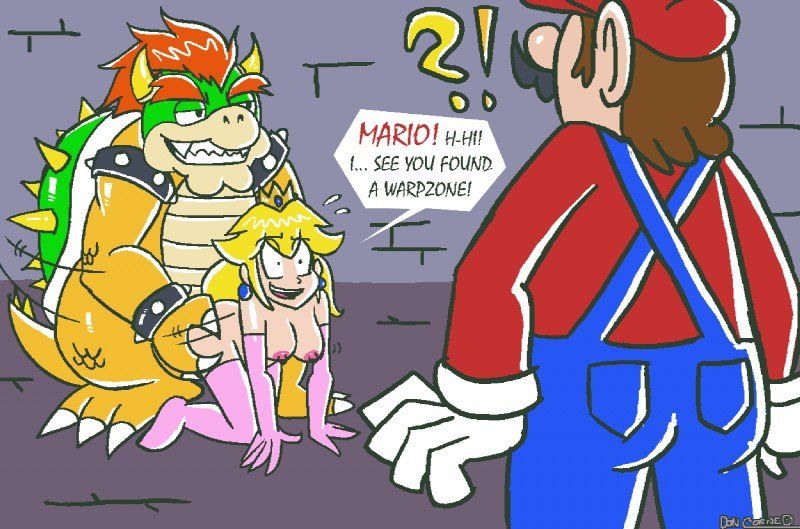 Mario and peach have sex