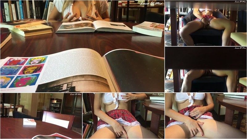 best of High library school amateur risky french