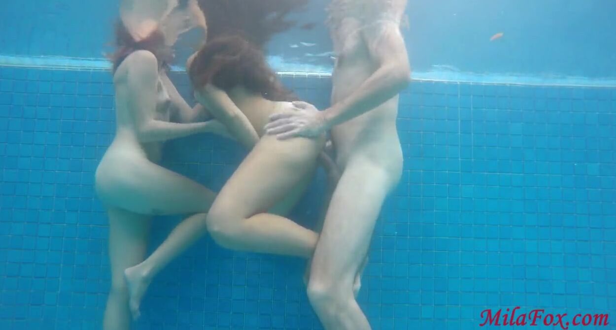 Teens have under water
