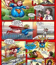 Supergirl naked big tits comics