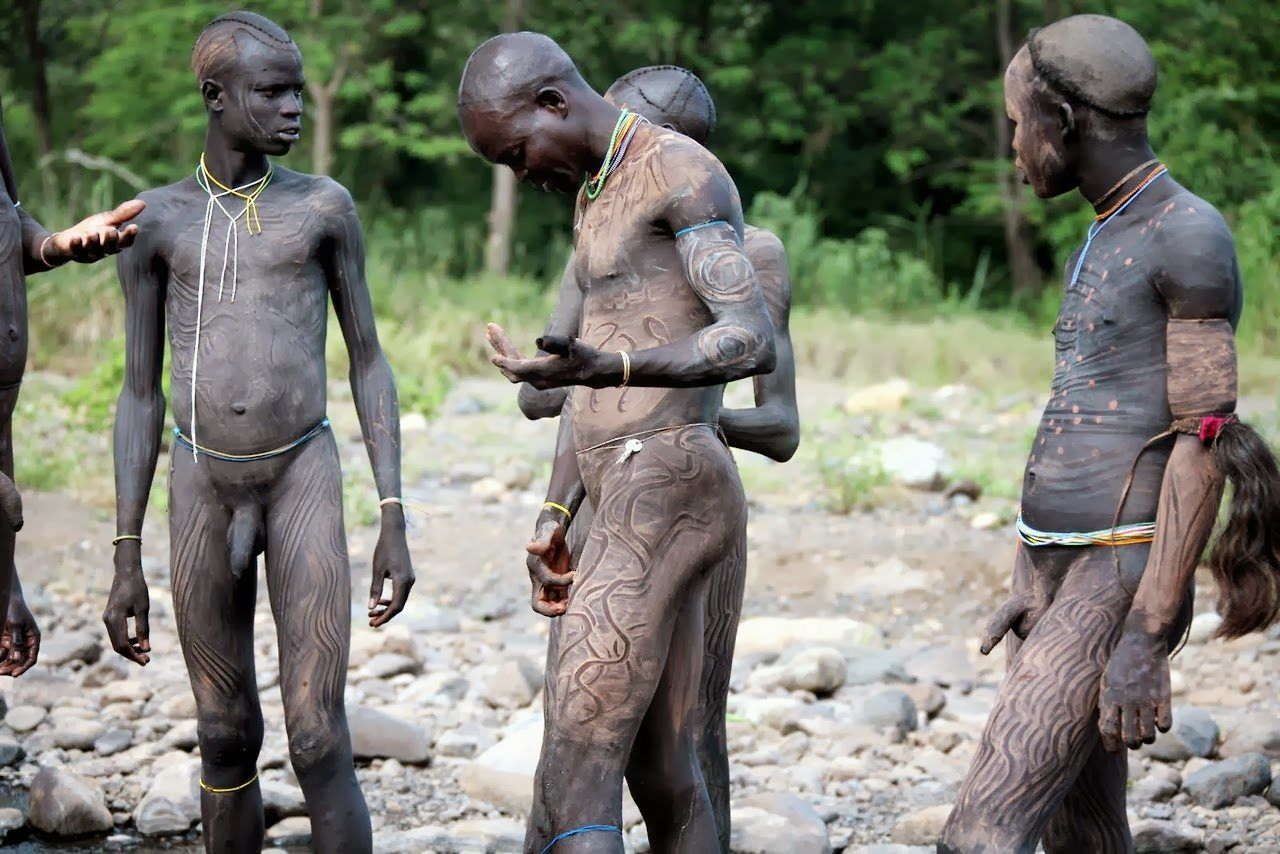 Jesus reccomend native african tribesmen naked