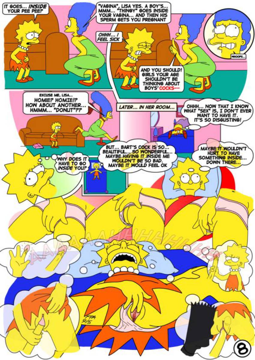 Blue L. reccomend the simpsons lisa naked