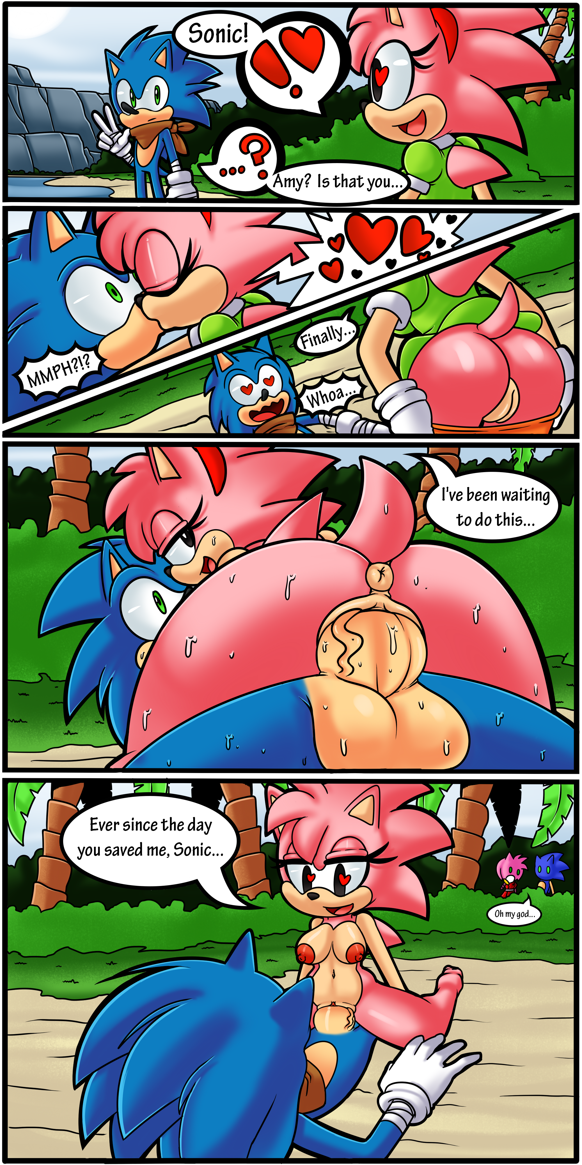 Sonic Sucking His Own Dick