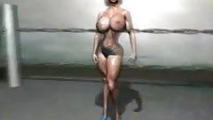 Hannibal reccomend 3d big boob titfight