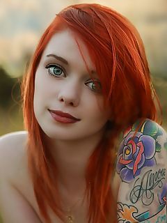 Fullback reccomend women nude shaved red headed