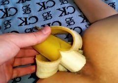 Banana sex toy for men
