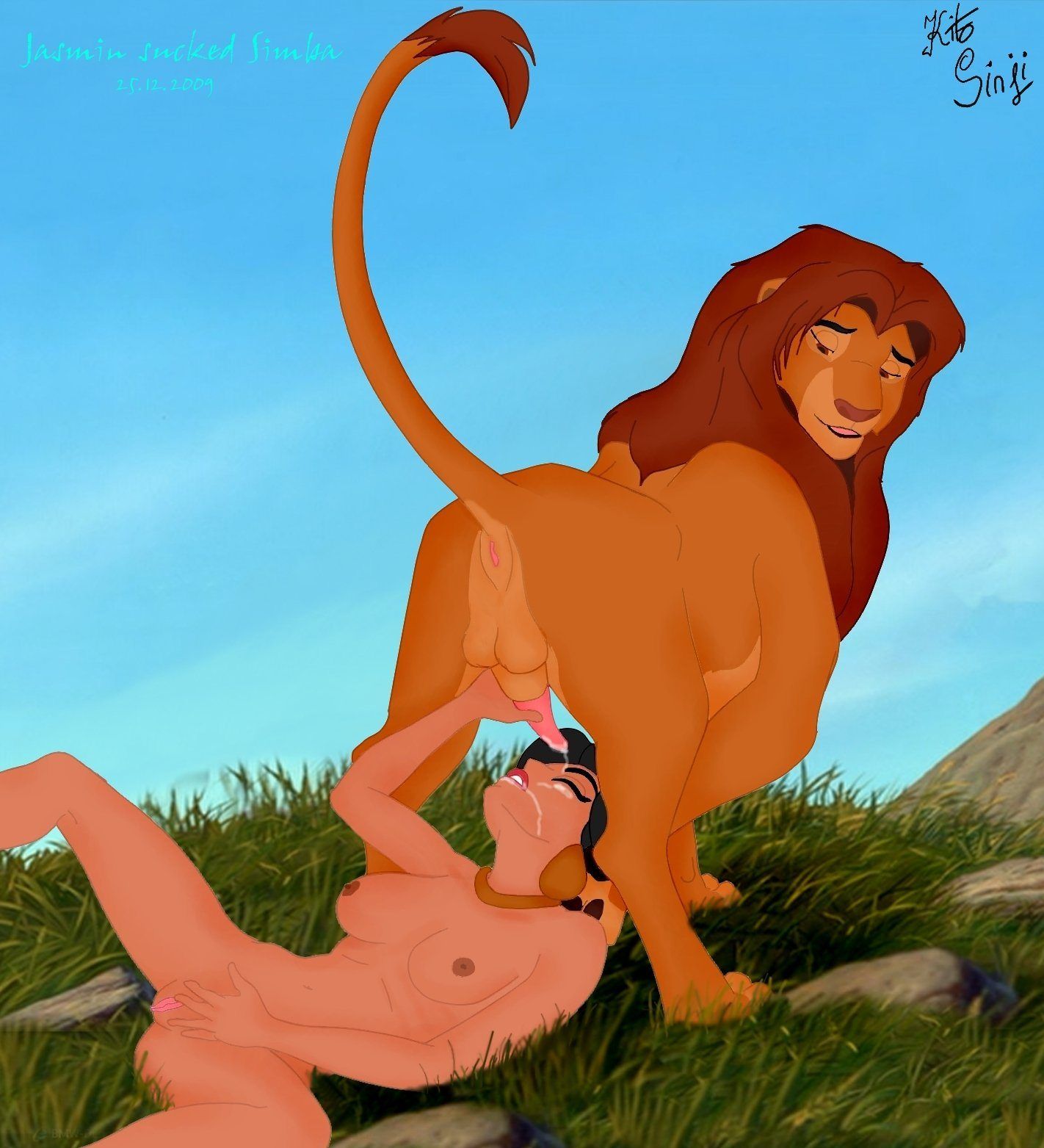 Lion king nude