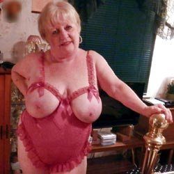 Grab a granny in stockings