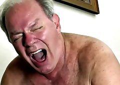Sexy mature old man daddy gay