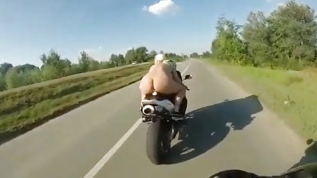 Motorcycle dildo