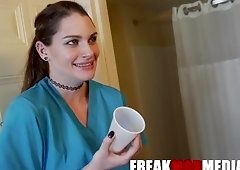 Nurse bank sperm throat swallow