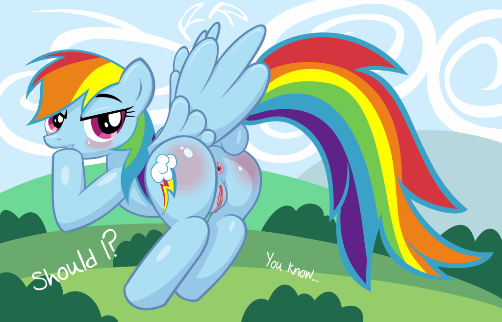 best of Ponies rainbow futa dash daring