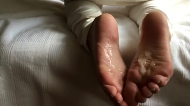 best of Toes cum covered