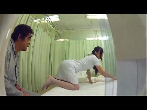 Nurse masturbating the doctor office