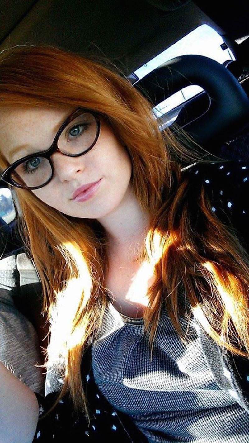 Redhead glasses