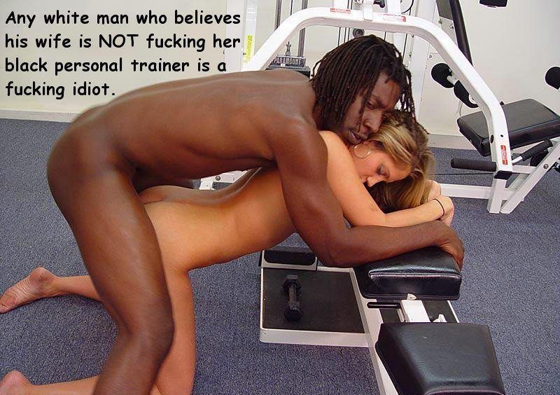 Interracial personal trainer