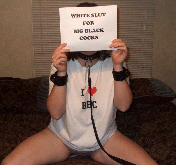 Blackcock white slut