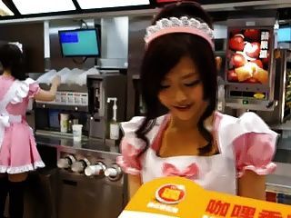 Cute waitress