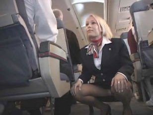 Crusher reccomend blonde flight attendant