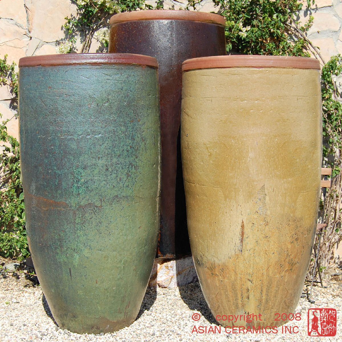 Blue L. reccomend Asian style pottery