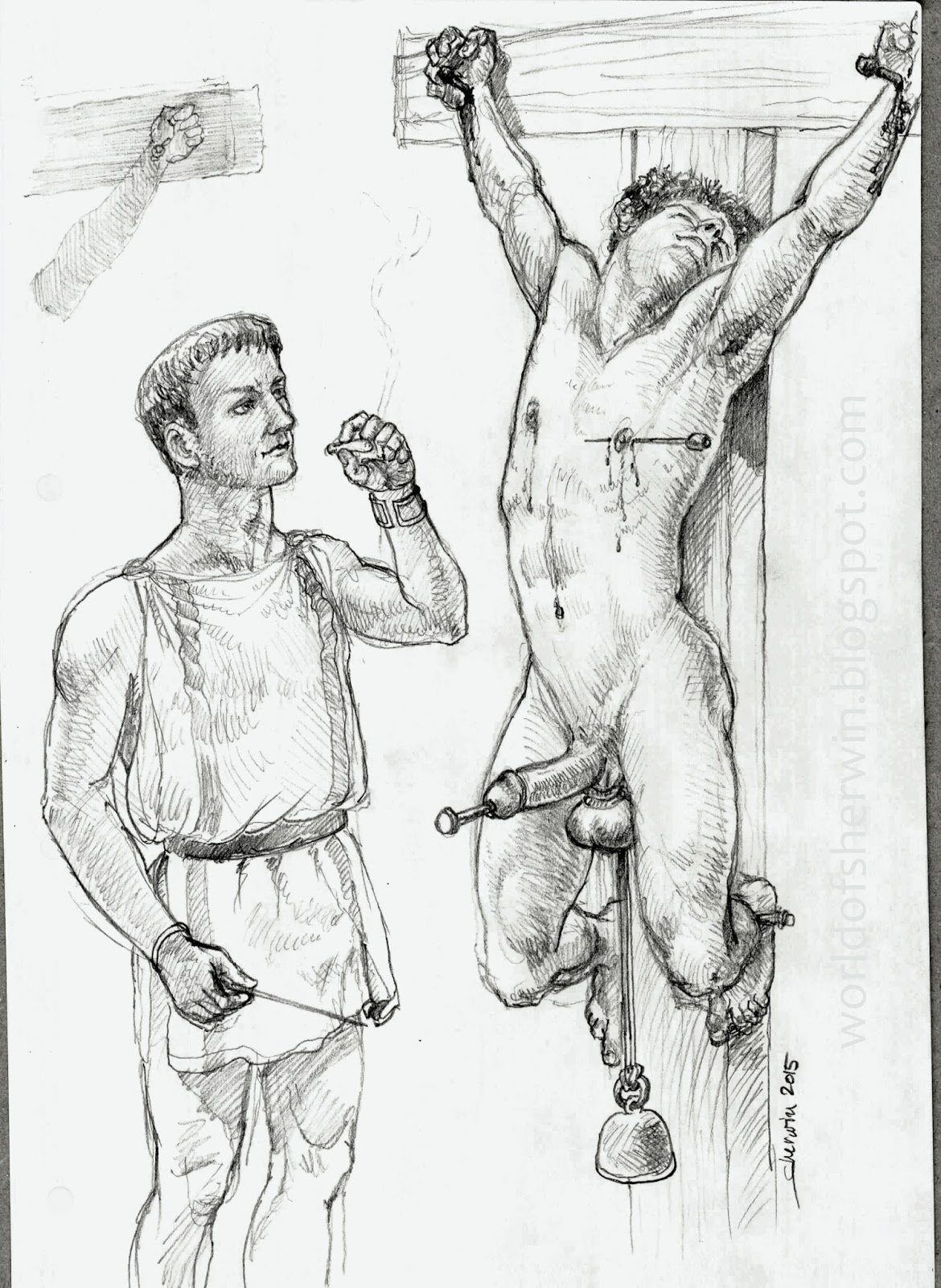 Female bdsm crucifixion stories.