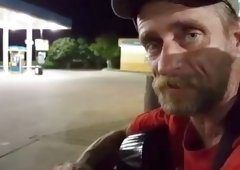 Renegade reccomend sucking homeless man