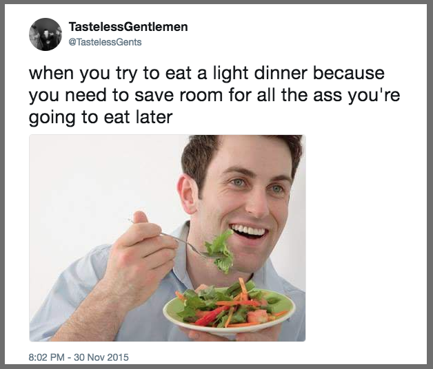 best of Dinner eating ass
