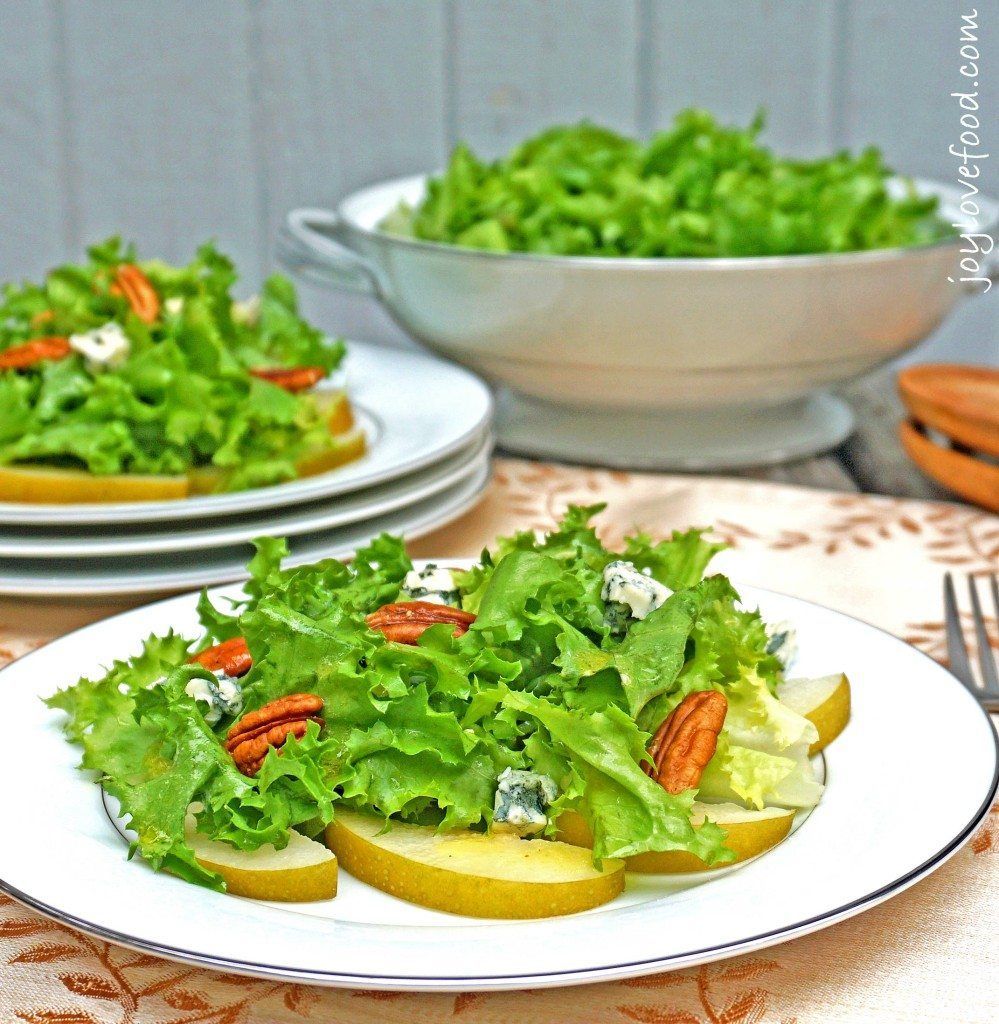 best of Cheese and recipes salad pear Asian blue
