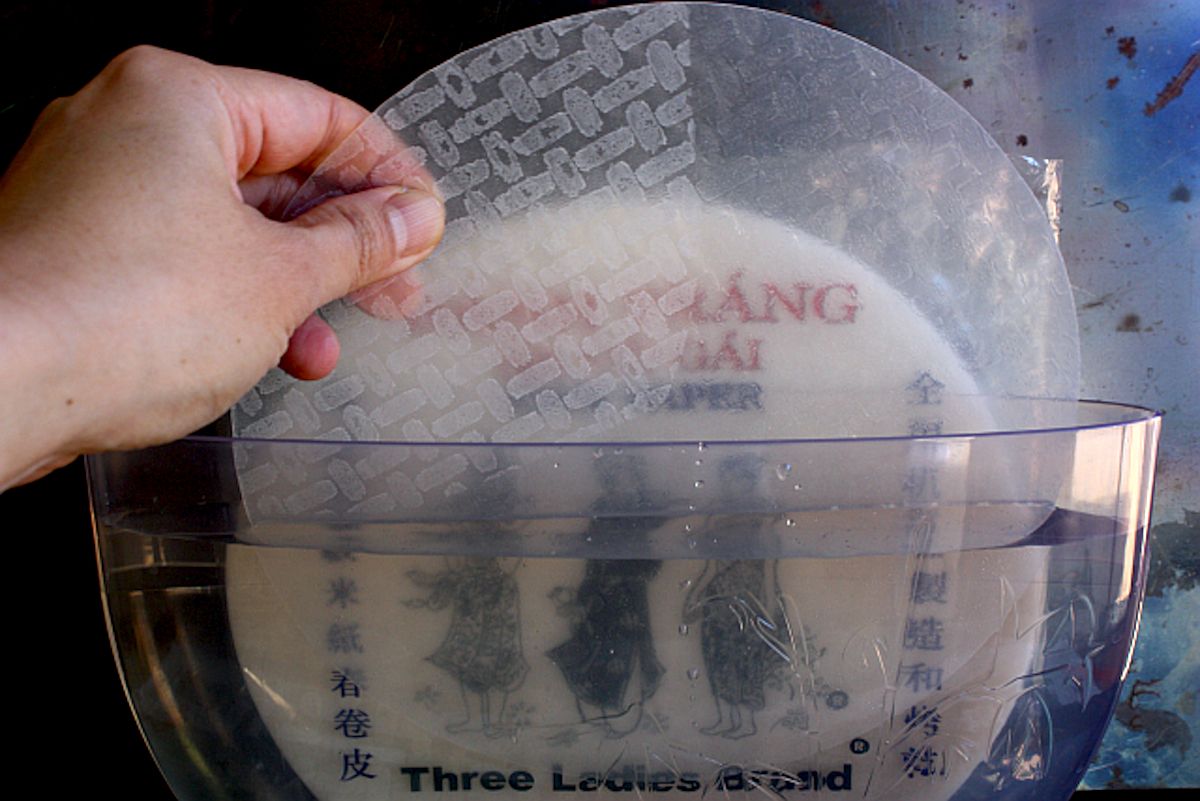 Boomerang reccomend Asian rice paper