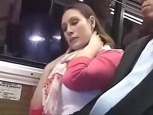 Asian getting groped on bus