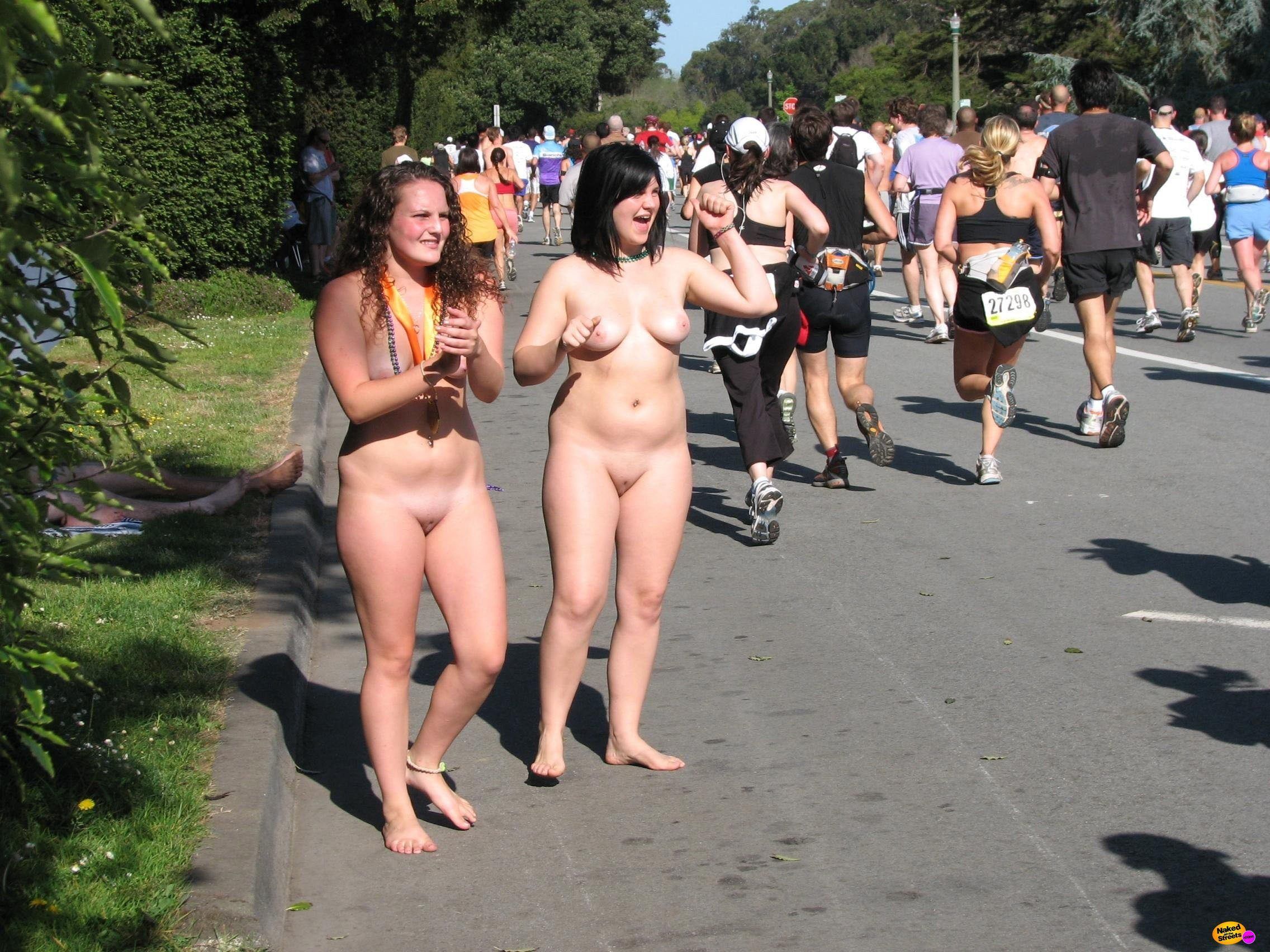Bbw Nude Outdoors In Public