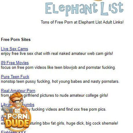 best of Elephant list Bondage