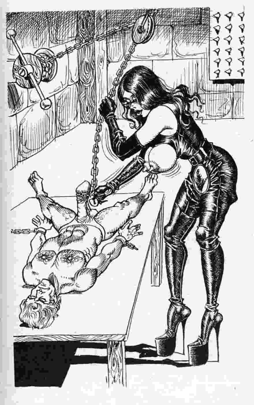 Femdom drawings of female dominations