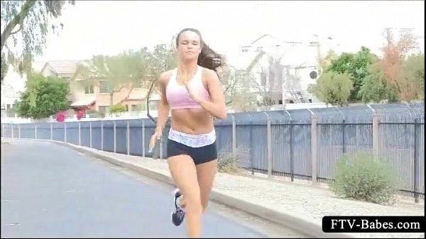best of Jogging orgasm girl Naked