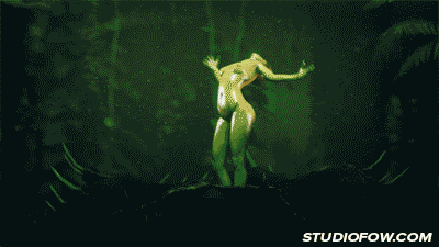 Naked poison ivy gifs