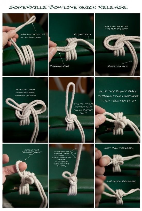 Noose knots for bondage